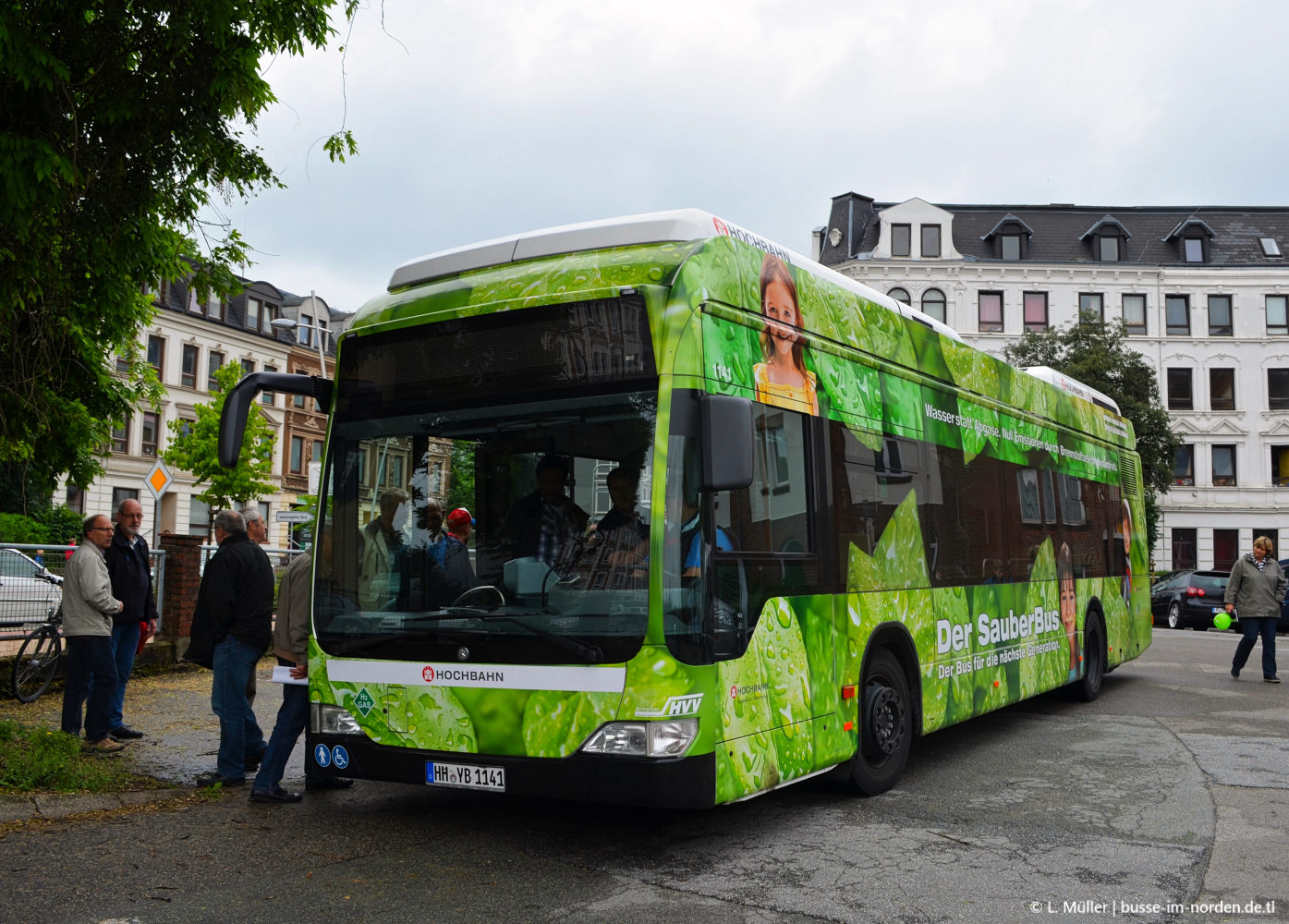 Шлезвиг-Гольштейн, Mercedes-Benz O530BH Citaro FuelCell-Hybrid № HH-YB 1141