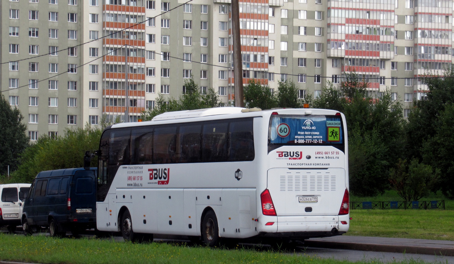Санкт-Петербург, Yutong ZK6122H9 № Н 326 ЕВ 799