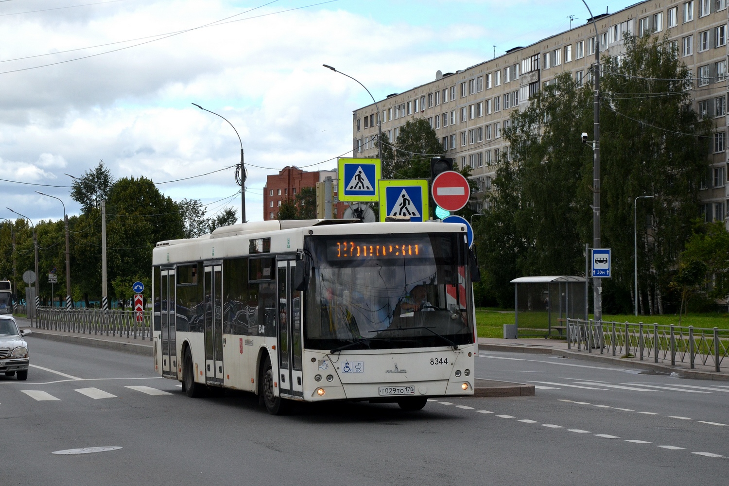 Санкт-Петербург, МАЗ-203.085 № 8344