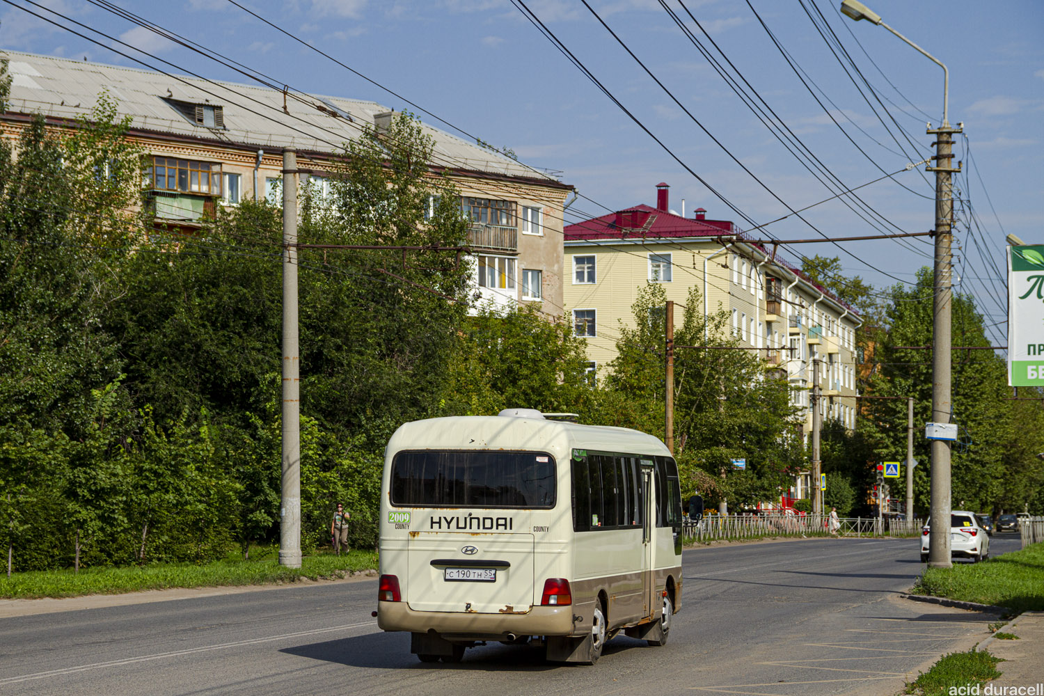 Омская область, Hyundai County Deluxe № 2009