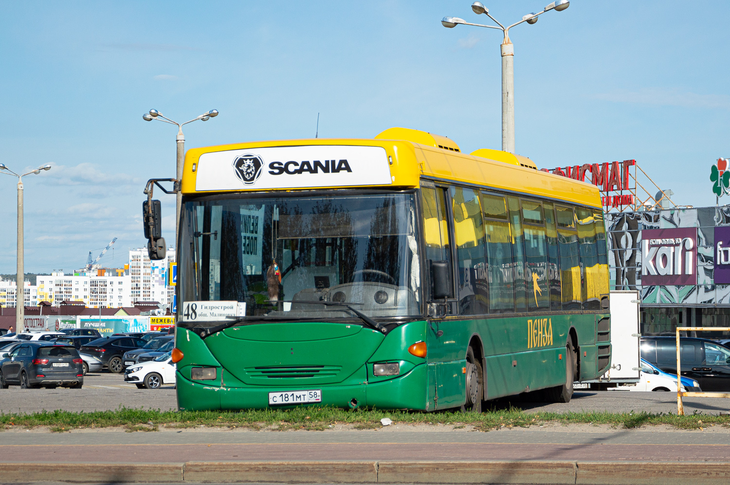 Пензенская область, Scania OmniLink I (Скания-Питер) № С 181 МТ 58