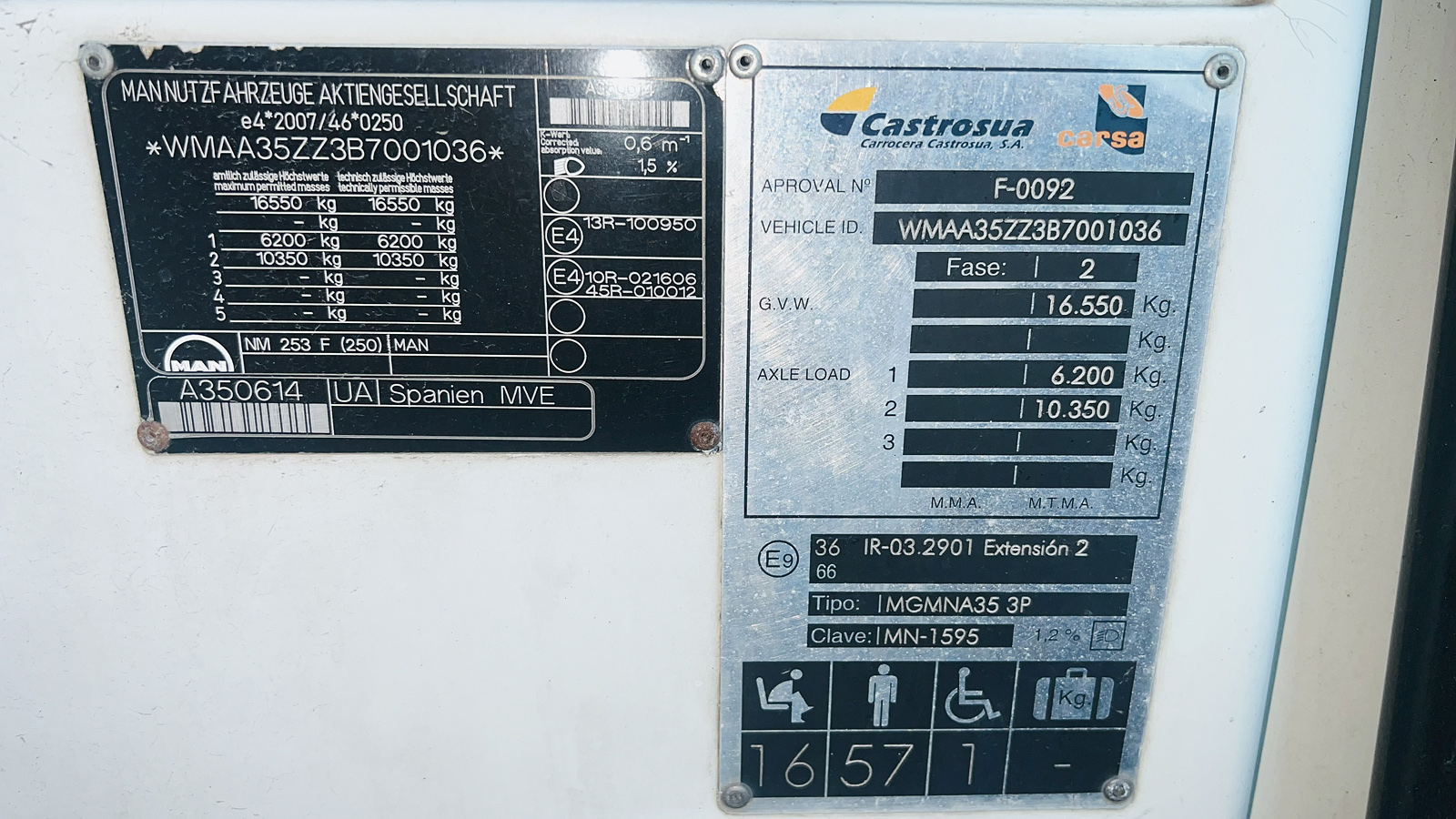 Испания, Castrosua CS.40 Magnus LF 10.4 № 3329