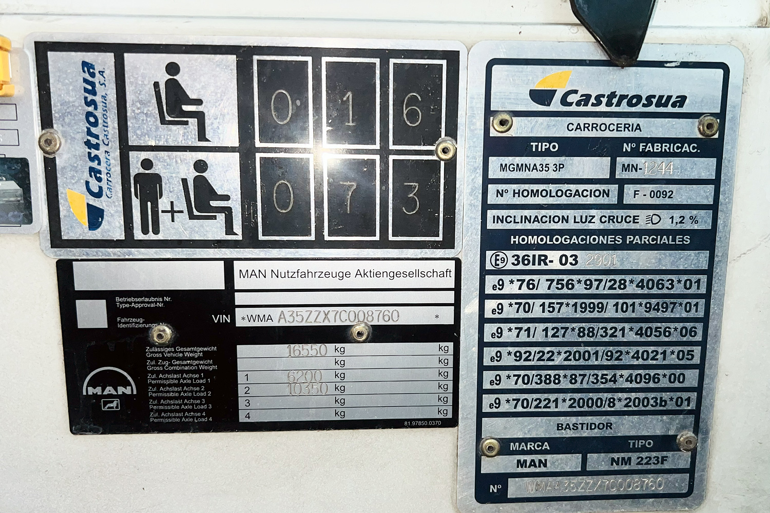 Испания, Castrosua CS.40 Magnus LF 10.4 № 3315