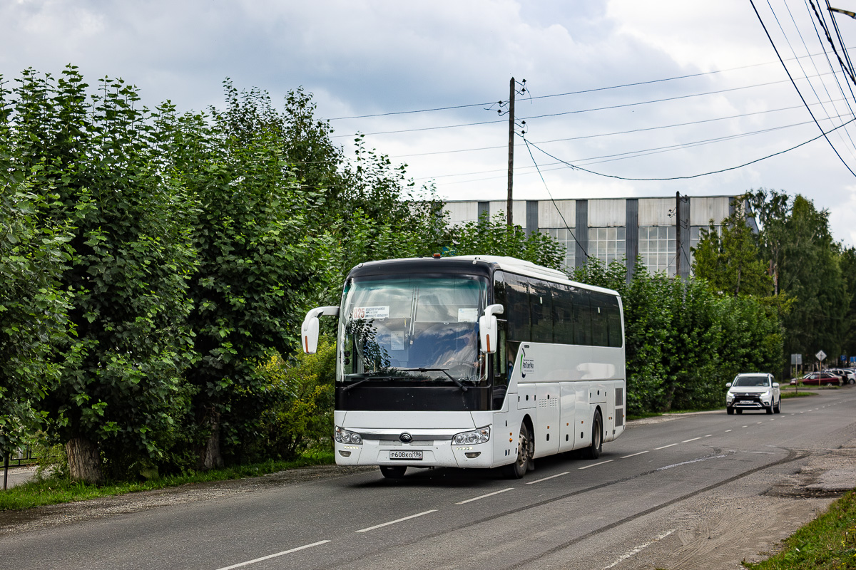 Свердловская область, Yutong ZK6122H9 № Р 608 КО 196