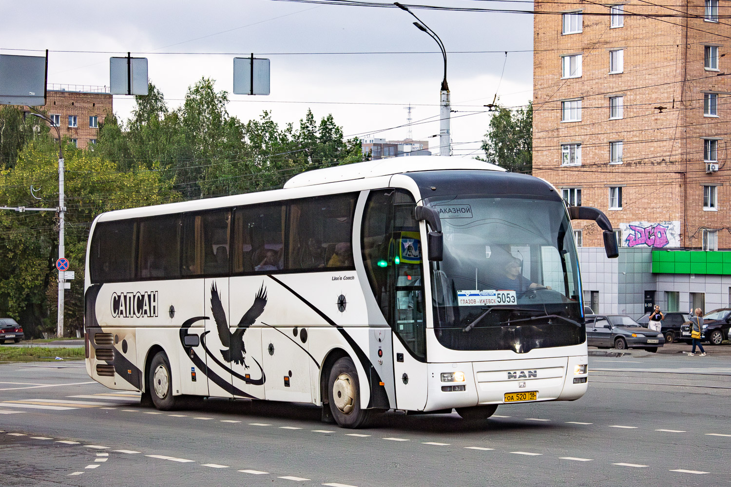Удмуртия, MAN R07 Lion's Coach RHC444 № ОА 520 18
