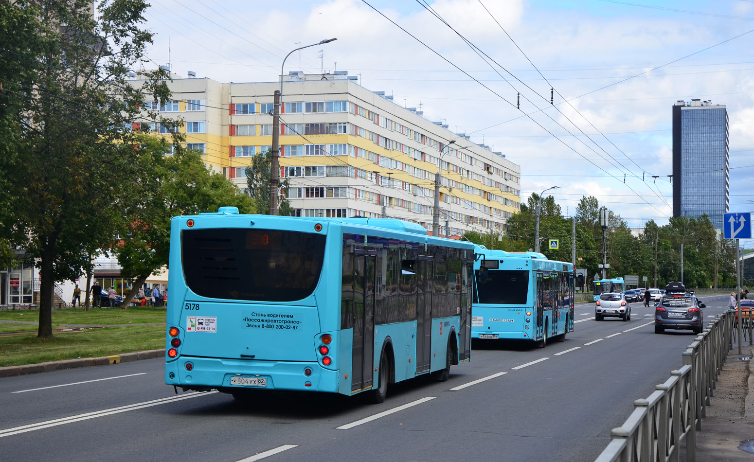 Санкт-Петербург, Volgabus-5270.00 № 5178