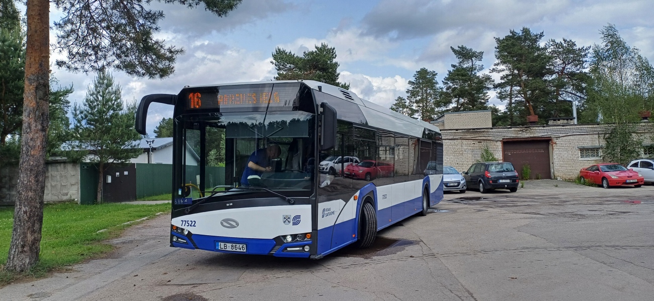 Латвия, Solaris Urbino IV 12 № 77522