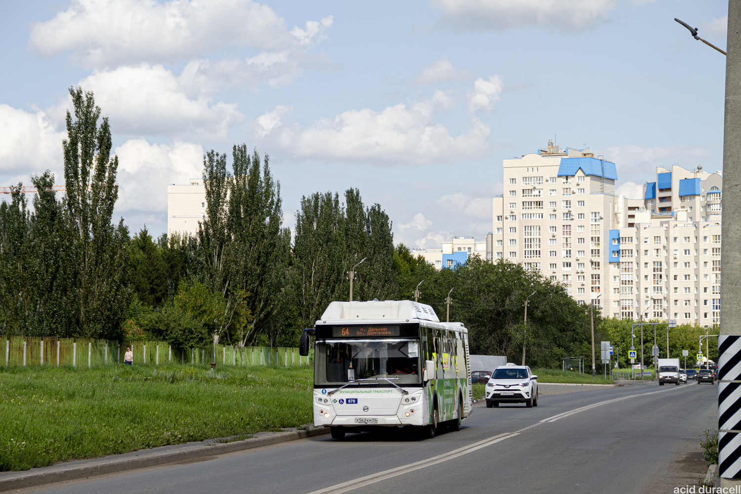 Омская область, ЛиАЗ-5292.67 (CNG) № 670