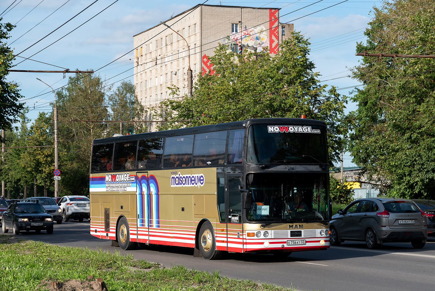 Новгородская область, Van Hool T816 Altano № Е 756 КТ 53