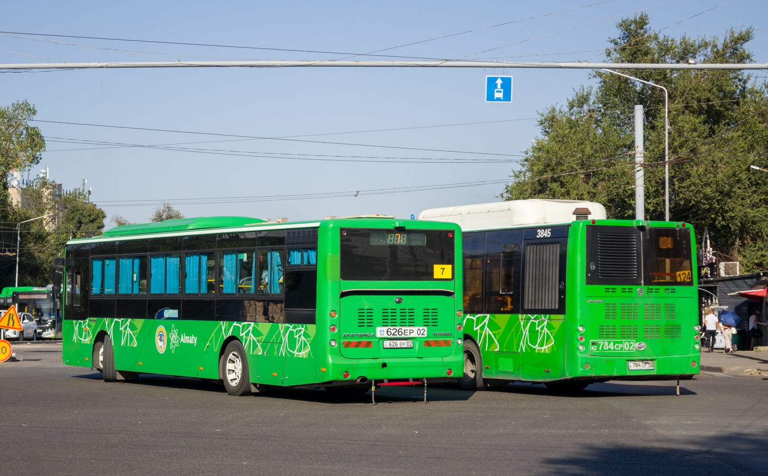 Алматы, Yutong ZK6118HGA (QazTehna) № 626 EP 02