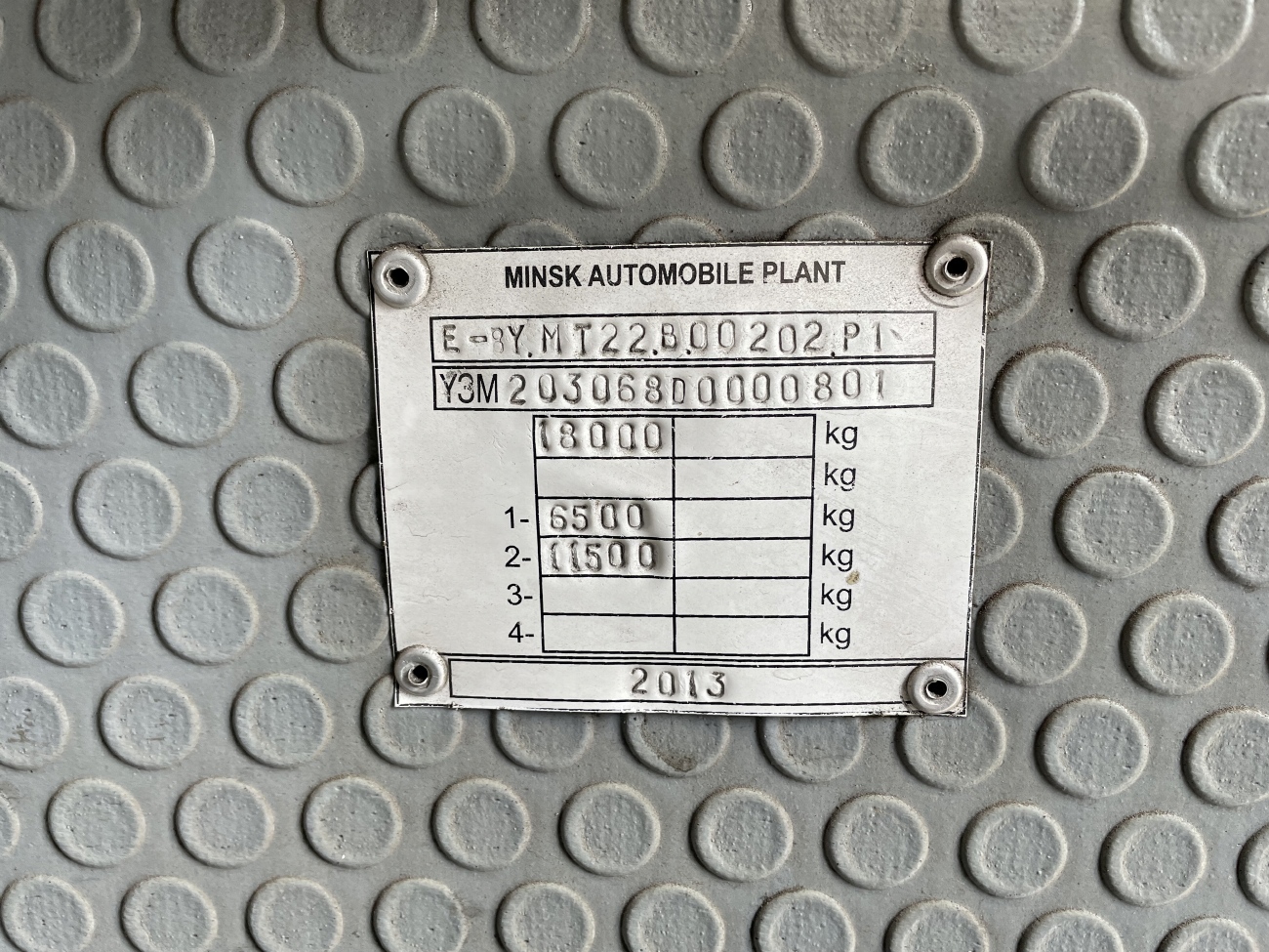 Красноярский край, МАЗ-203.068 № С 763 ОА 124