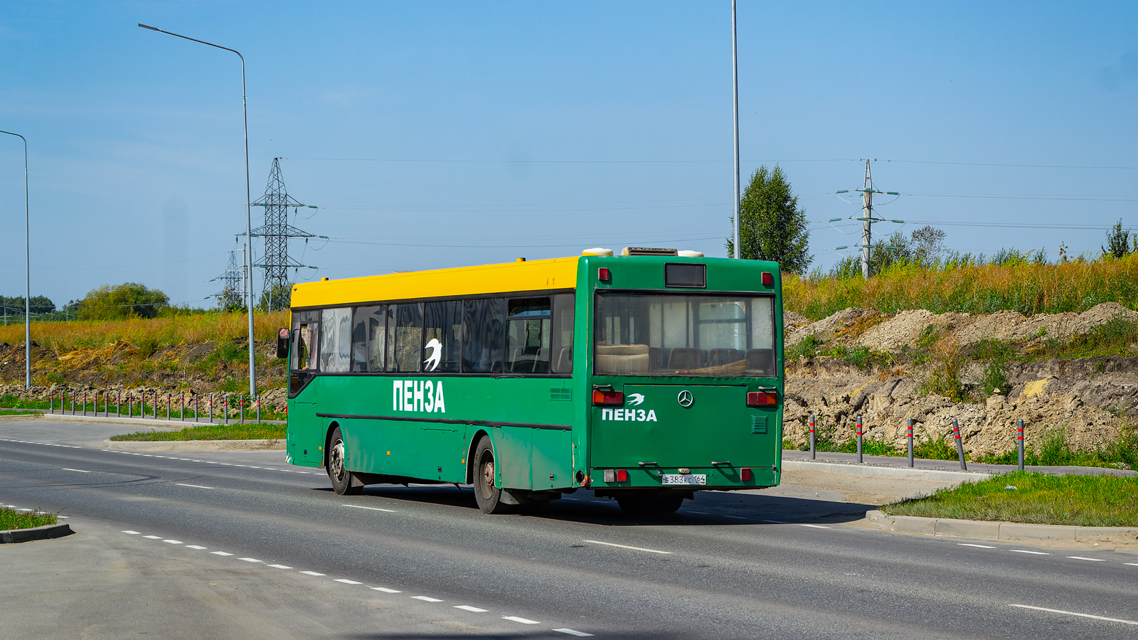Penza region, Mercedes-Benz O405 Nr. Е 383 КС 164