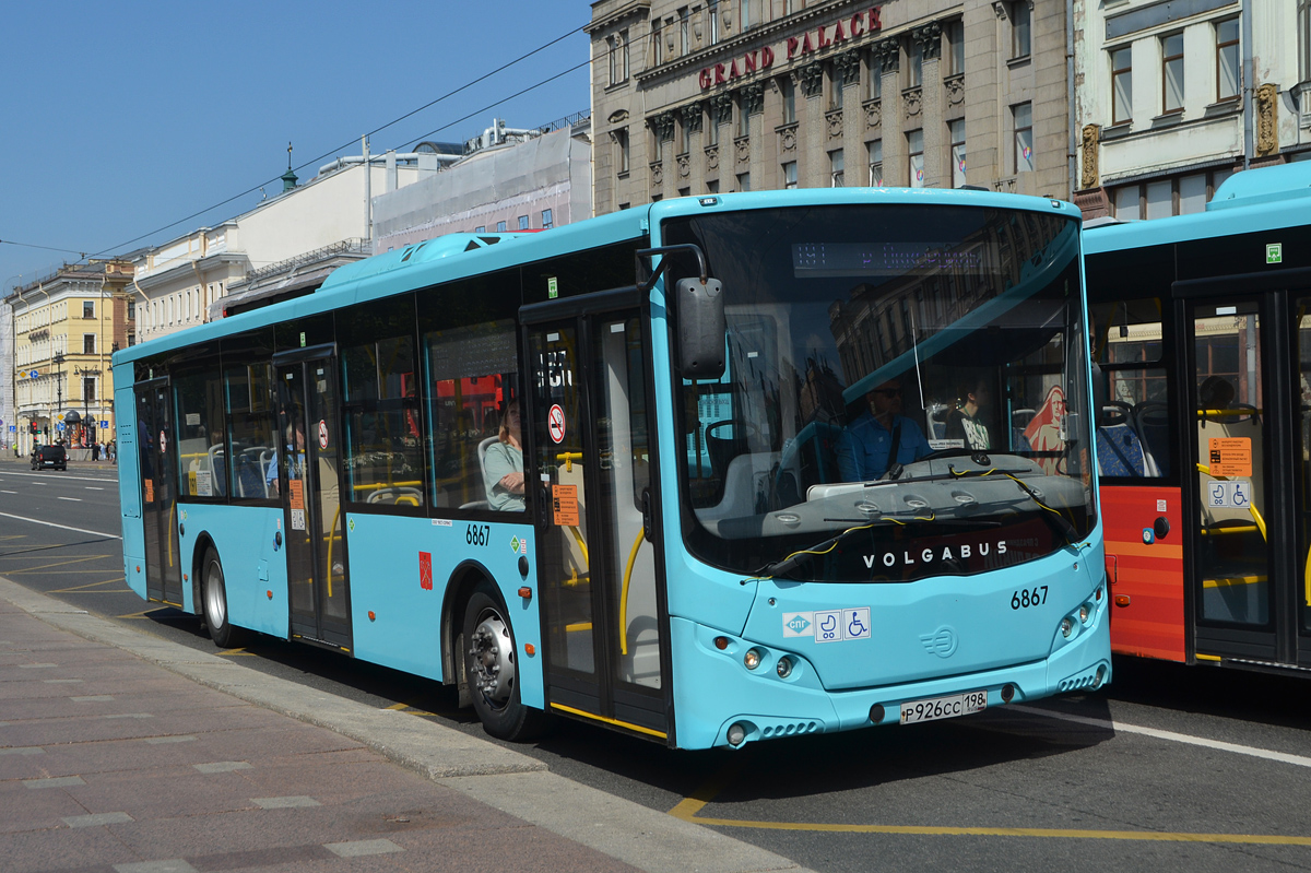 Санкт-Петербург, Volgabus-5270.G4 (LNG) № 6867