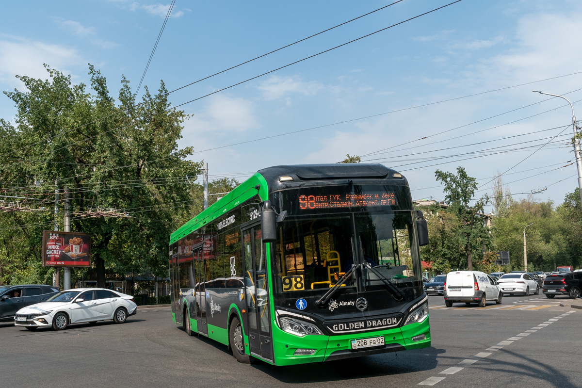 Алматы, Golden Dragon XML6125CE (Hyundai Trans Auto) № 5129-G2
