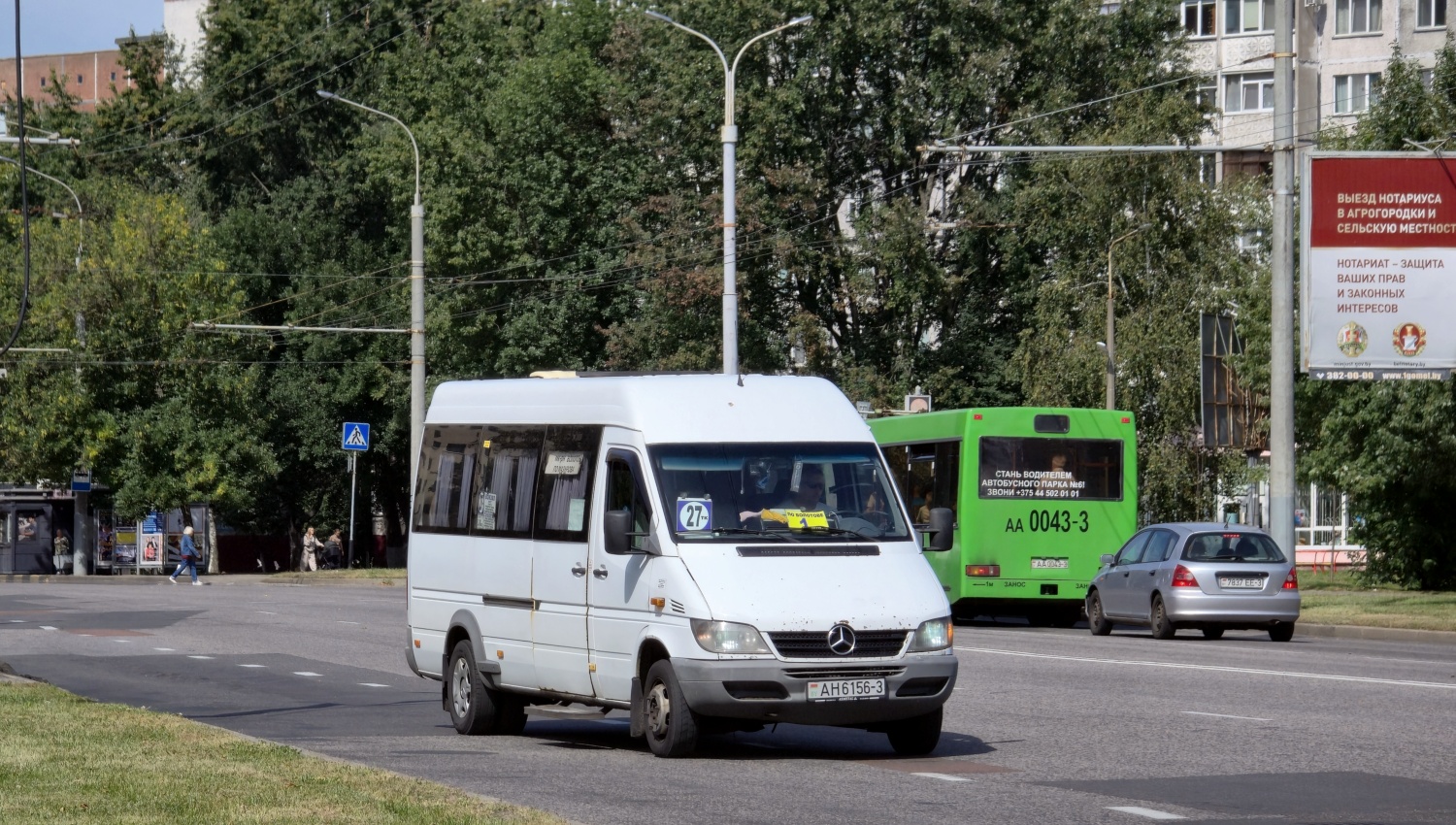 Гомельская область, Mercedes-Benz Sprinter № AH 6156-3