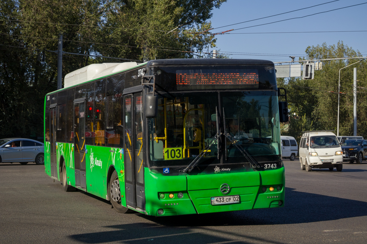 Алматы, Golden Dragon XML6125CN (Hyundai Trans Auto) № 3743