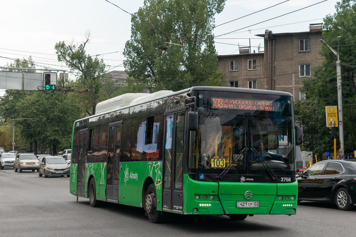 Алматы, Golden Dragon XML6125CN (Hyundai Trans Auto) № 3756