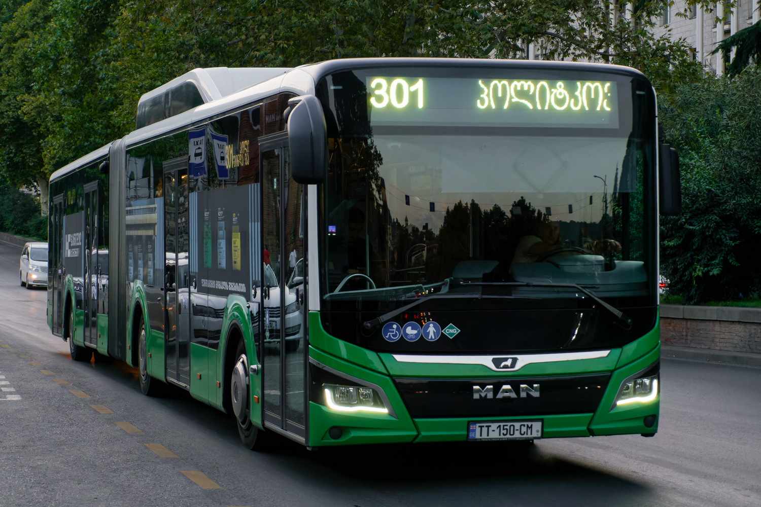 Грузия, MAN 18C Lion's City 18 G NG320 № TT-150-CM