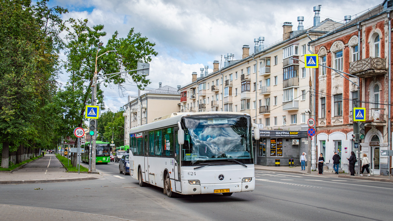Псковская область, Mercedes-Benz O345 Conecto H № 624