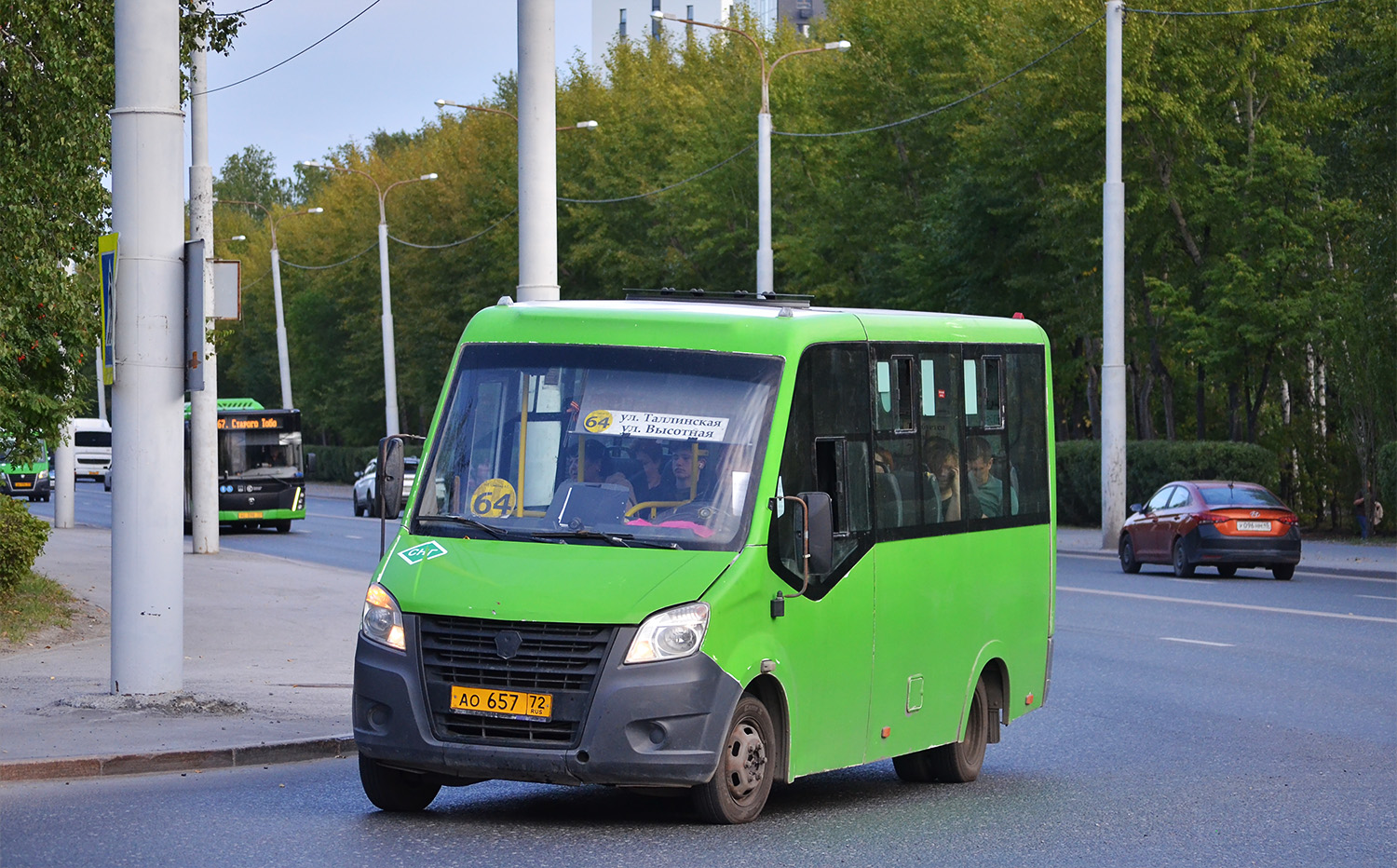 Тюменская область, ГАЗ-A64R45 Next № АО 657 72