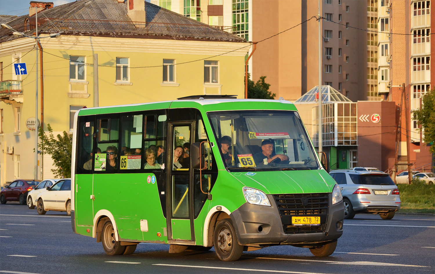 Тюменская область, ГАЗ-A64R45 Next № АМ 478 72