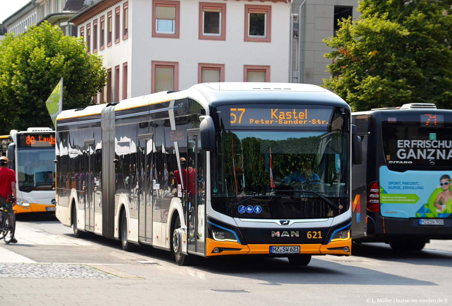 Рейнланд-Пфальц, MAN 18C Lion's City 18 E NG734 № 621