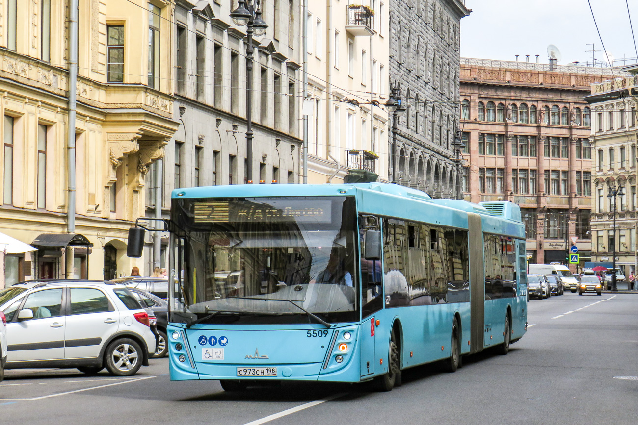 Petrohrad, MAZ-216.047 č. 5509