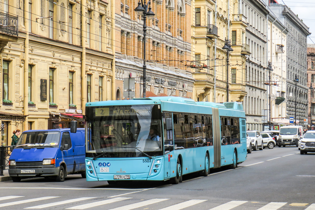 Санкт-Петербург, МАЗ-216.047 № 5503