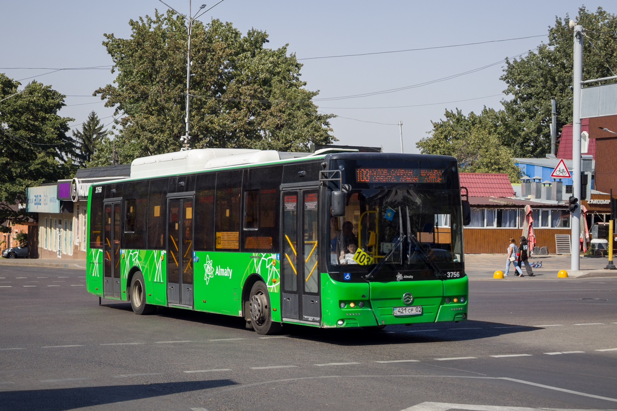 Алматы, Golden Dragon XML6125CN (Hyundai Trans Auto) № 3756
