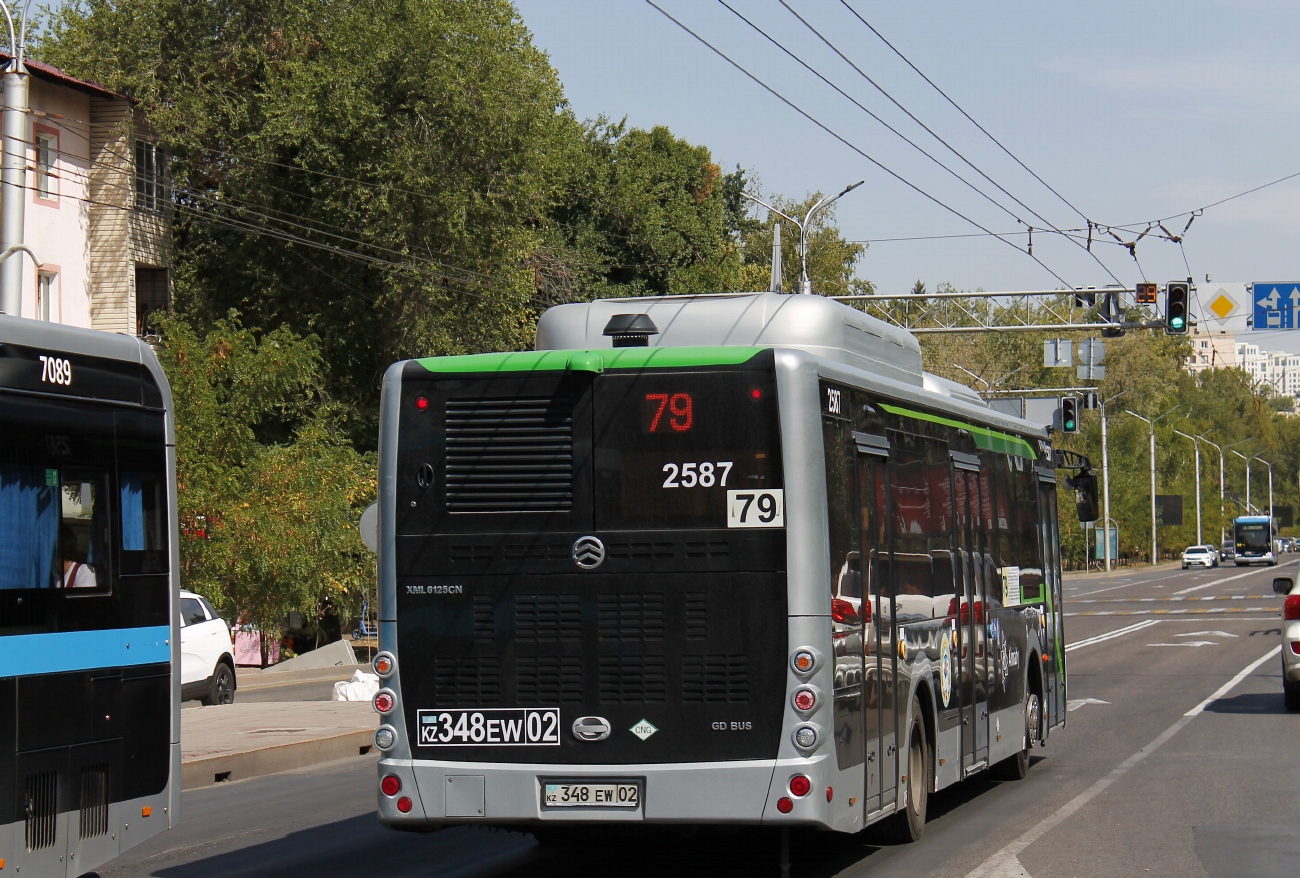 Алматы, Golden Dragon XML6125CN (Hyundai Trans Auto) № 2587