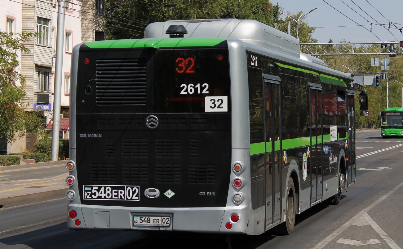Алматы, Golden Dragon XML6125CN (Hyundai Trans Auto) № 2612