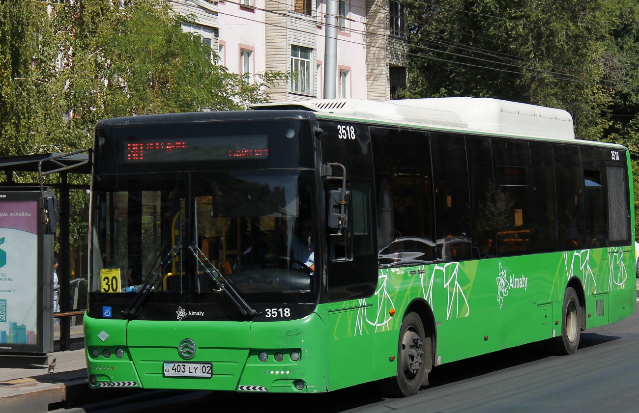 Алматы, Golden Dragon XML6125CN (Hyundai Trans Auto) № 3518