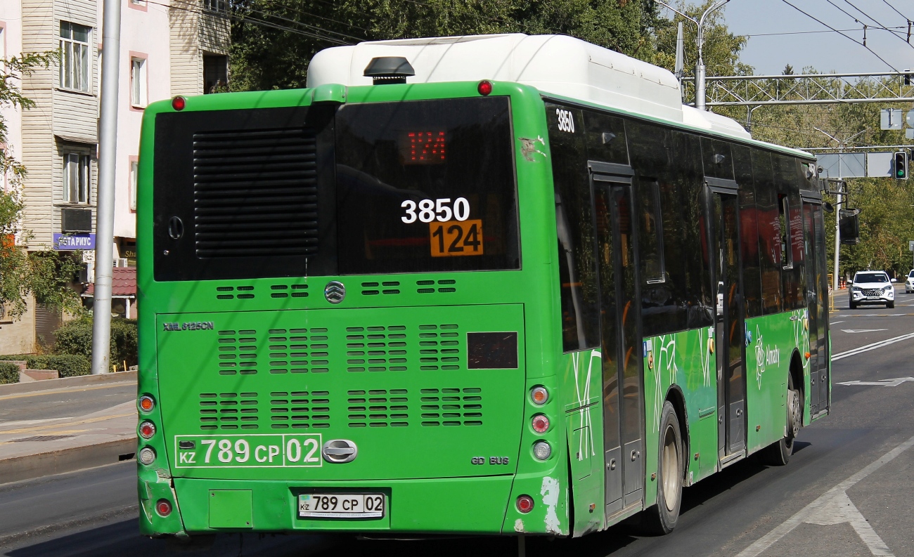 Алматы, Golden Dragon XML6125CN (Hyundai Trans Auto) № 3850