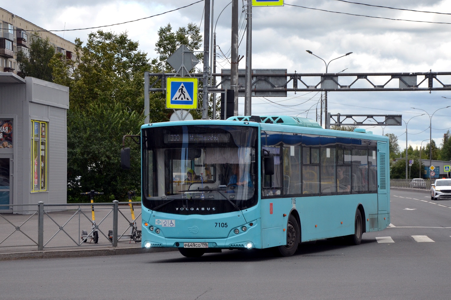 Санкт-Петербург, Volgabus-5270.G4 (LNG) № 7105
