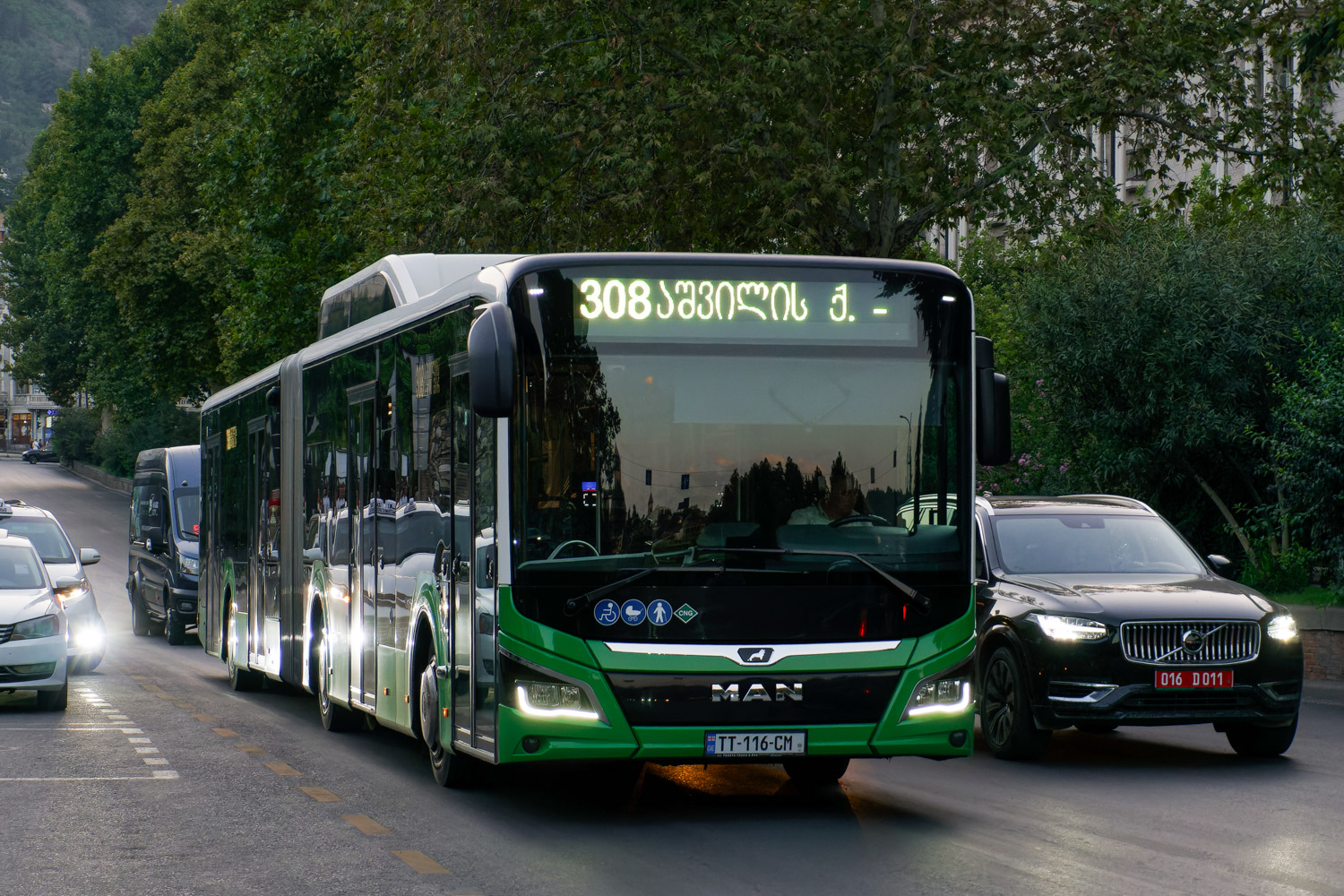 Грузия, MAN 18C Lion's City 18 G NG320 № TT-116-CM