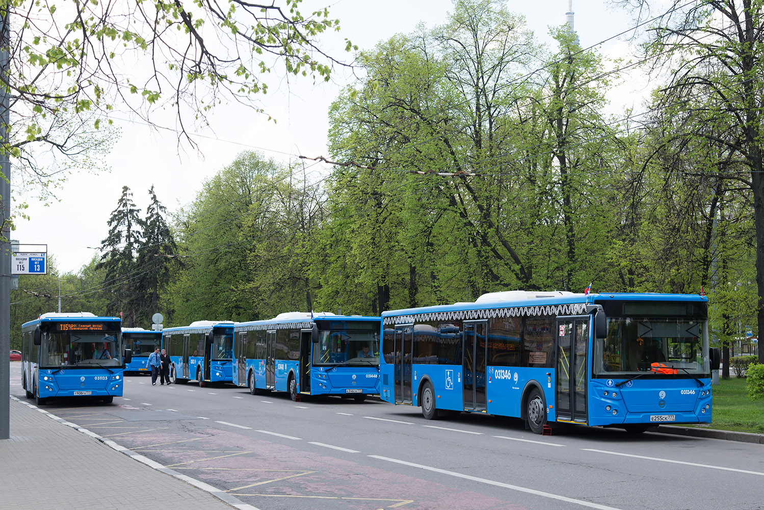 Москва, ЛиАЗ-5292.22 (2-2-2) № 031125; Москва, ЛиАЗ-5292.22 (2-2-2) № 031346