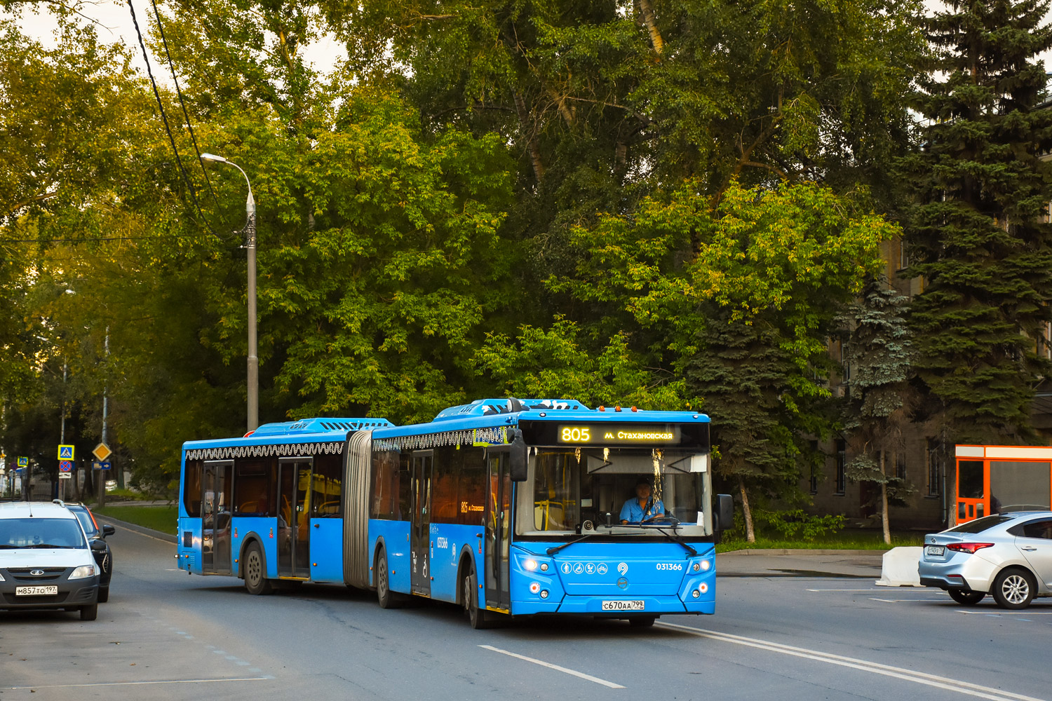 Москва, ЛиАЗ-6213.65 № 031366 Москва, ЛиАЗ-6213.65 № 031366