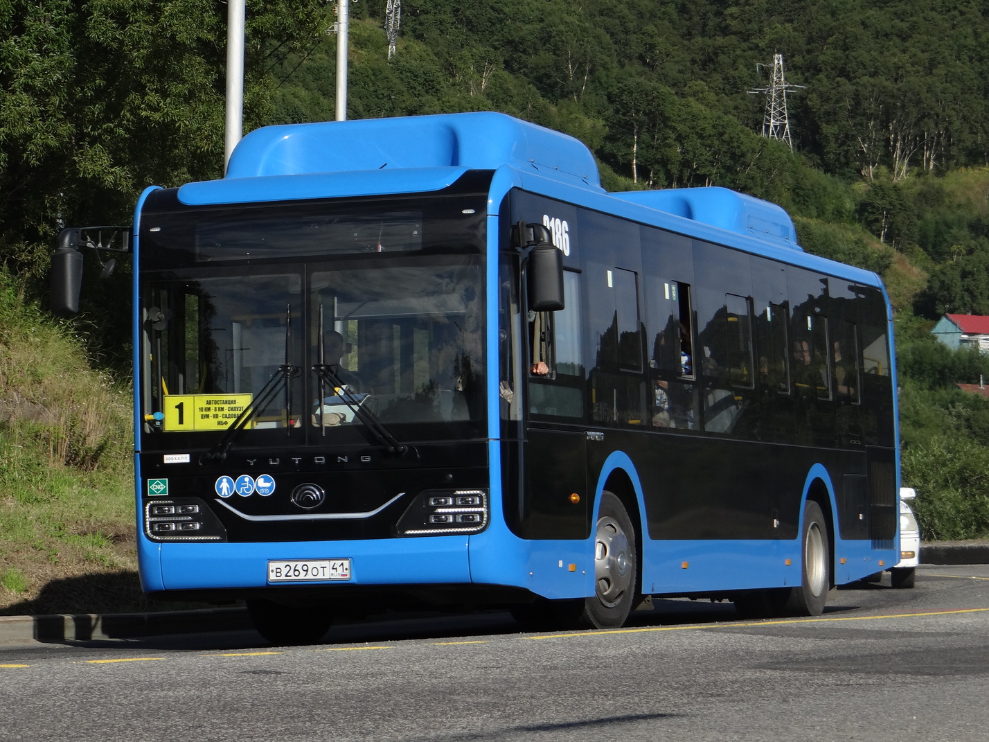 Камчатский край, Yutong ZK6116HG № 3186 Камчатский край, Yutong ZK6116HG № 3186