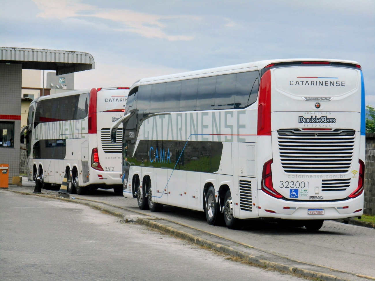 Бразилия, Marcopolo Paradiso G8 1800DD № 323001