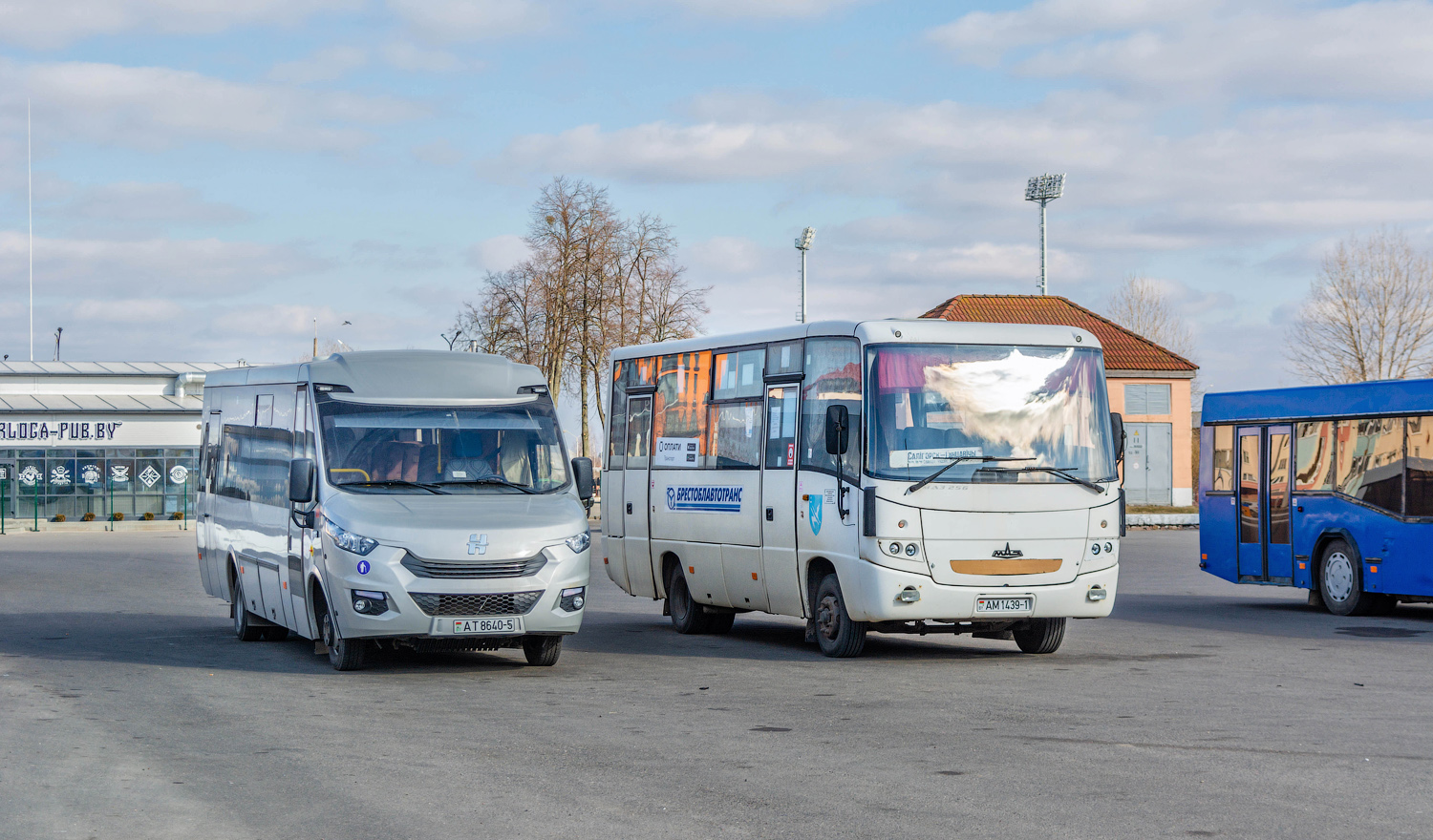 Минская область, Неман-420224-511 № 028258; Брестская область, МАЗ-256.170 № АМ 1439-1