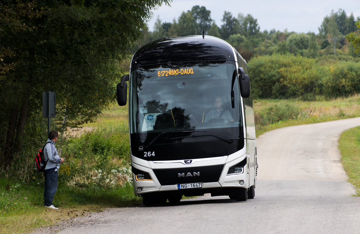 Lettország, MAN R07 Lion's Coach RHC464 sz.: 264