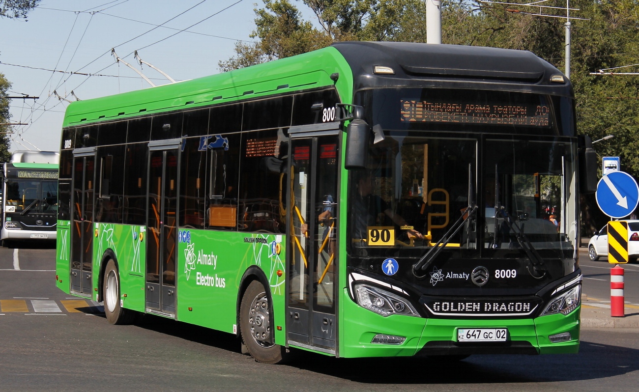 Алматы, Golden Dragon XML6125CE (Hyundai Trans Auto) № 8009