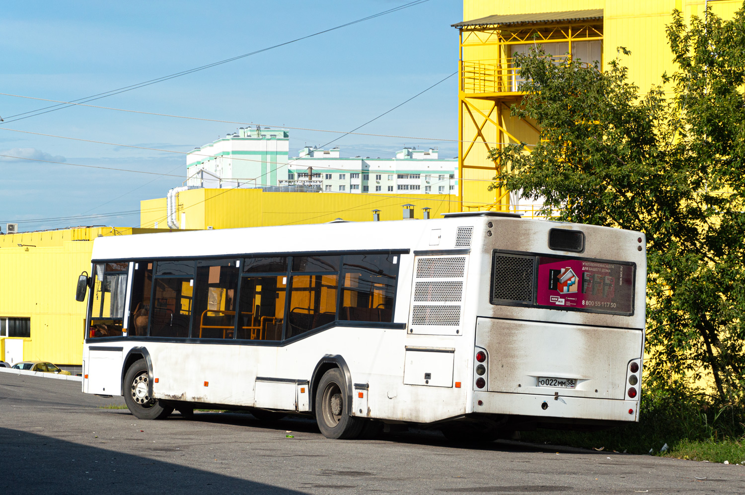 Пензенская область, МАЗ-103.465 № О 022 ММ 58