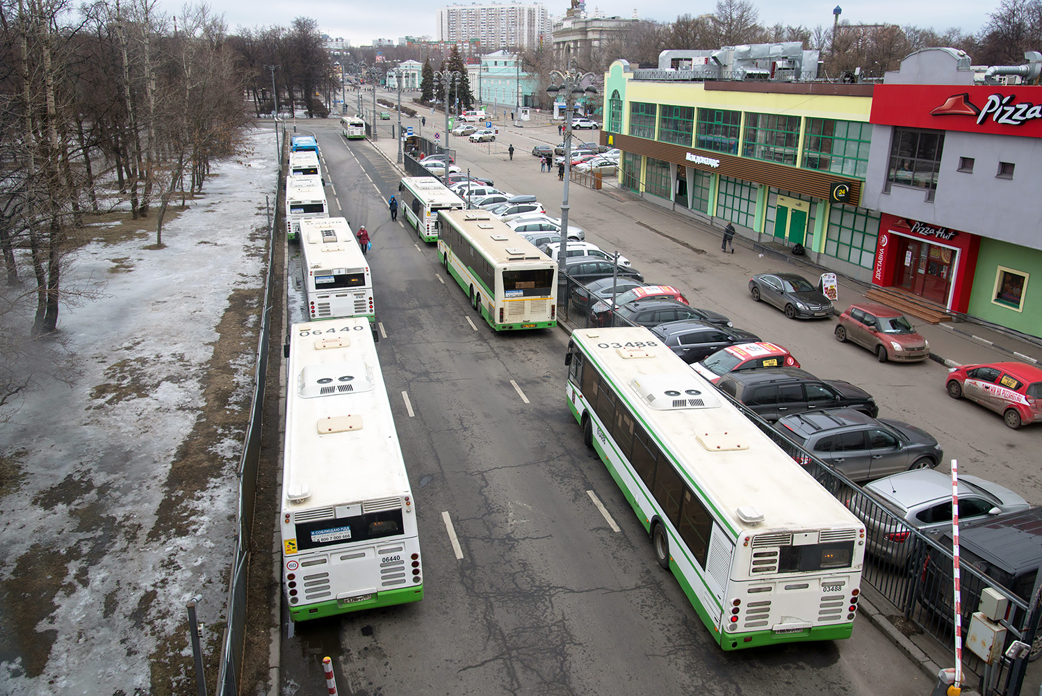 Москва, ЛиАЗ-5292.21 № 030840; Москва, ЛиАЗ-5292.21 № 030488
