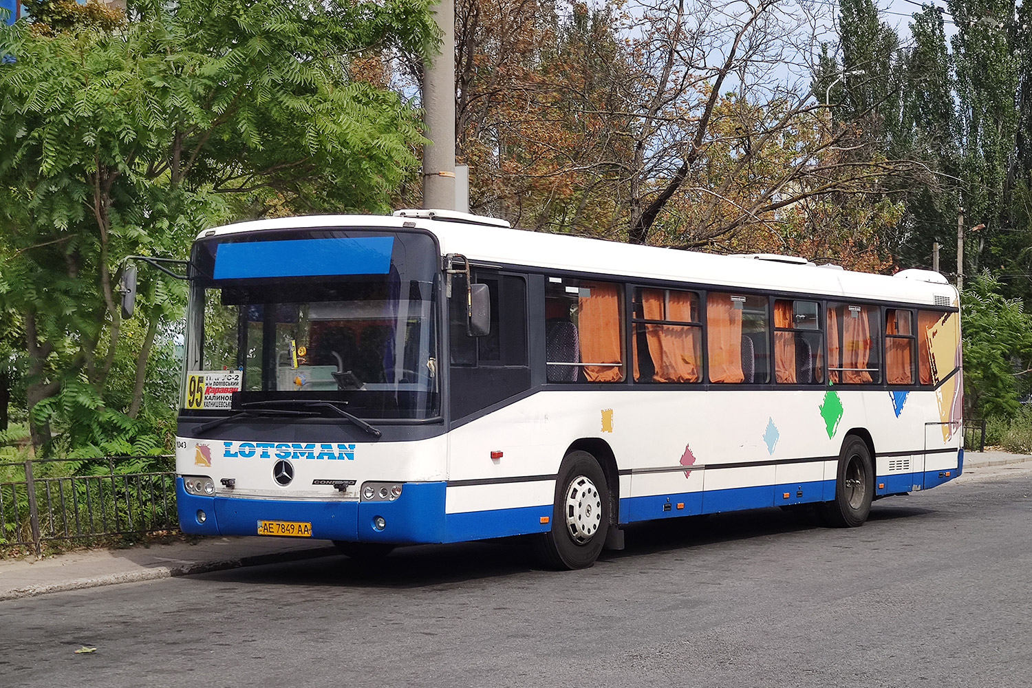 Днепропетровская область, Mercedes-Benz O345 Conecto Ü № AE 7849 AA