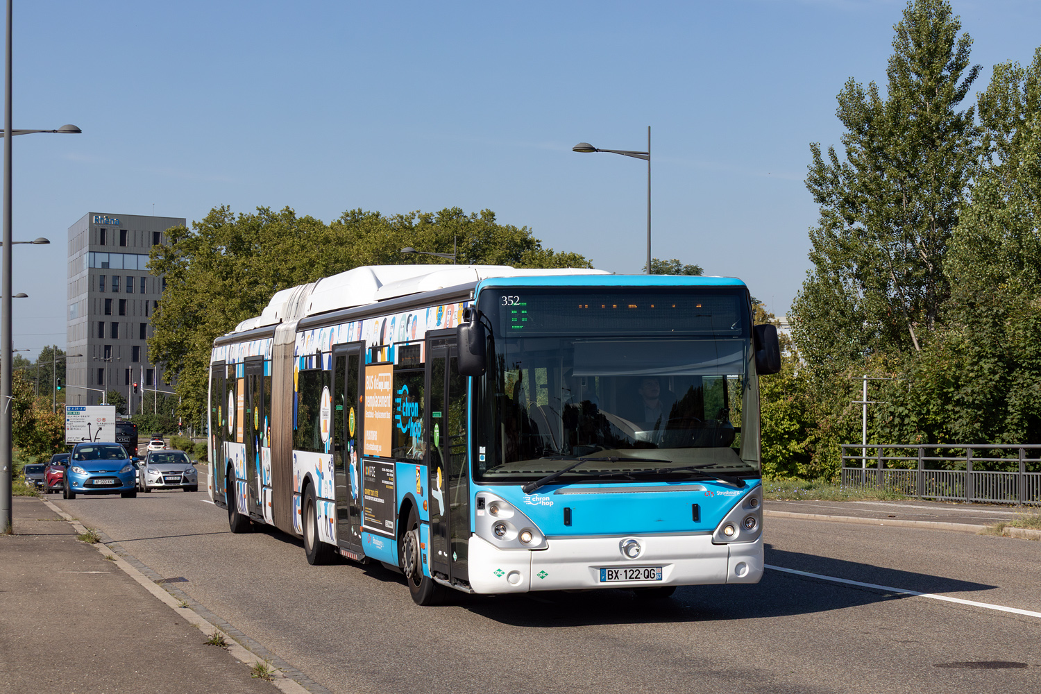 France, Irisbus Citelis 18M CNG # 352; France — Strasbourg · Tramway Works · 16.05.2025 — 22.08.2025
