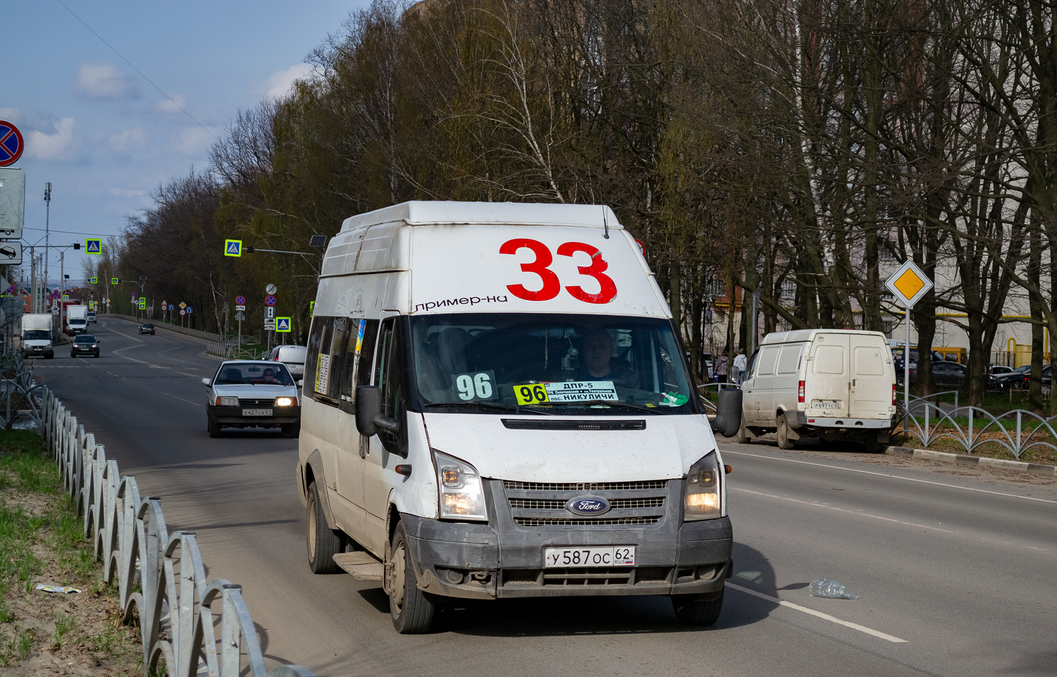 Рязанская область, Нижегородец-222708  (Ford Transit) № У 587 ОС 62