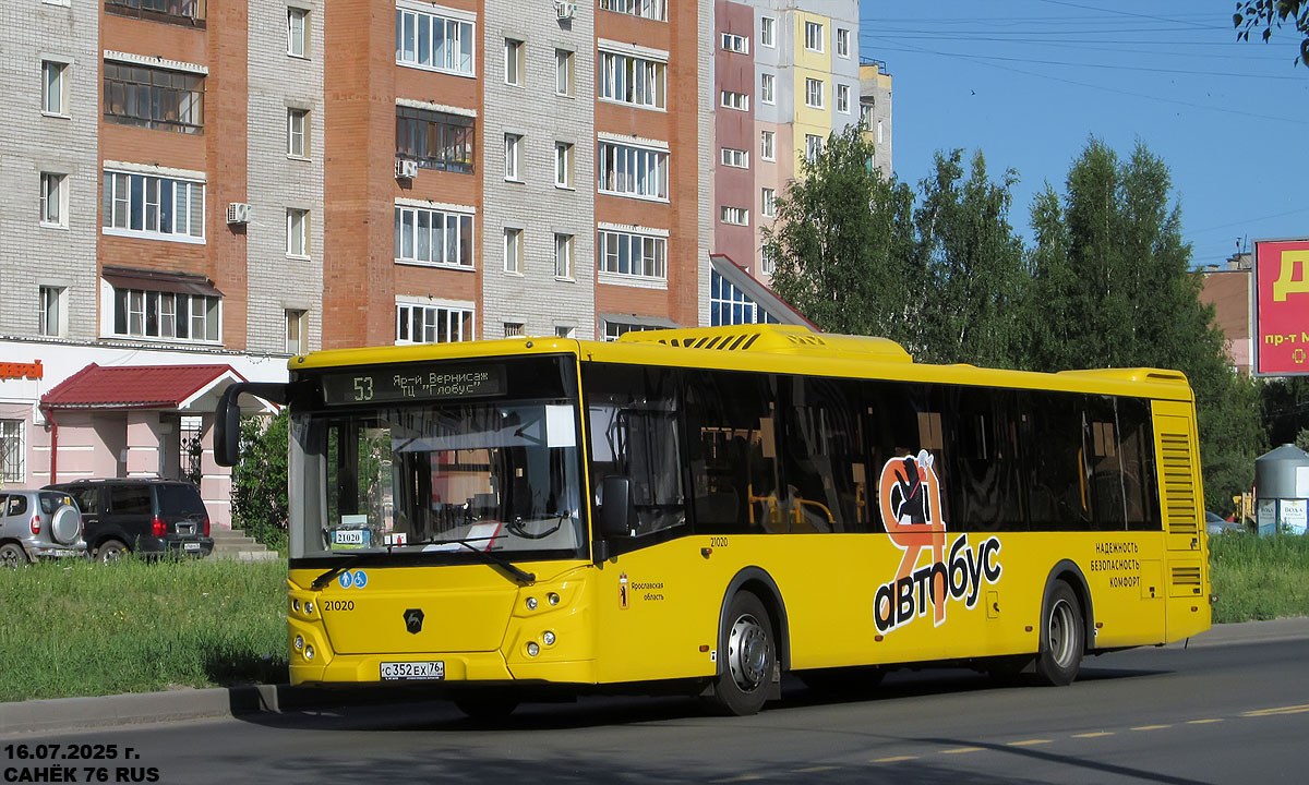 Ярославская область, ЛиАЗ-5292.65 № 21020