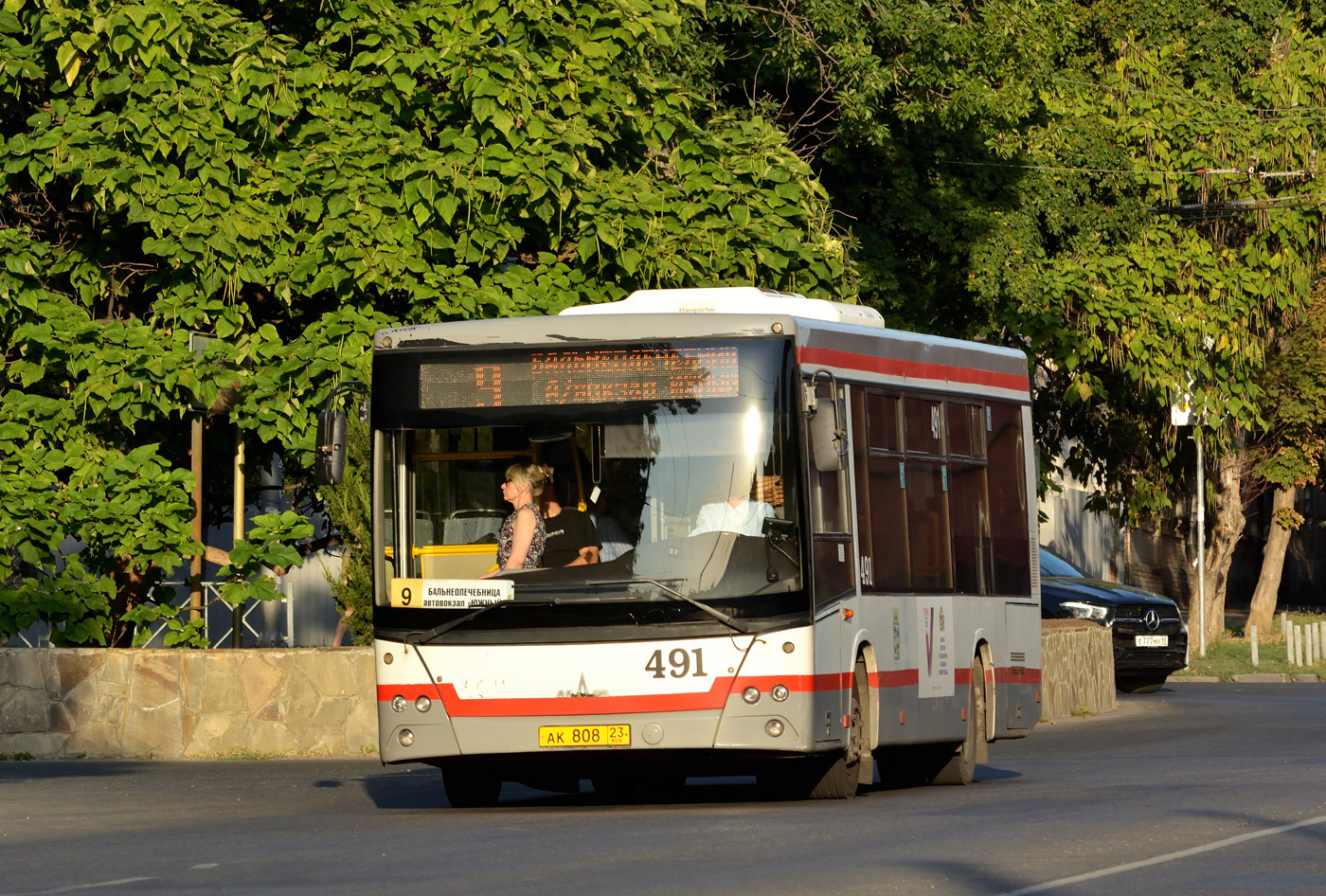 Краснодарский край, МАЗ-206.086 № 491