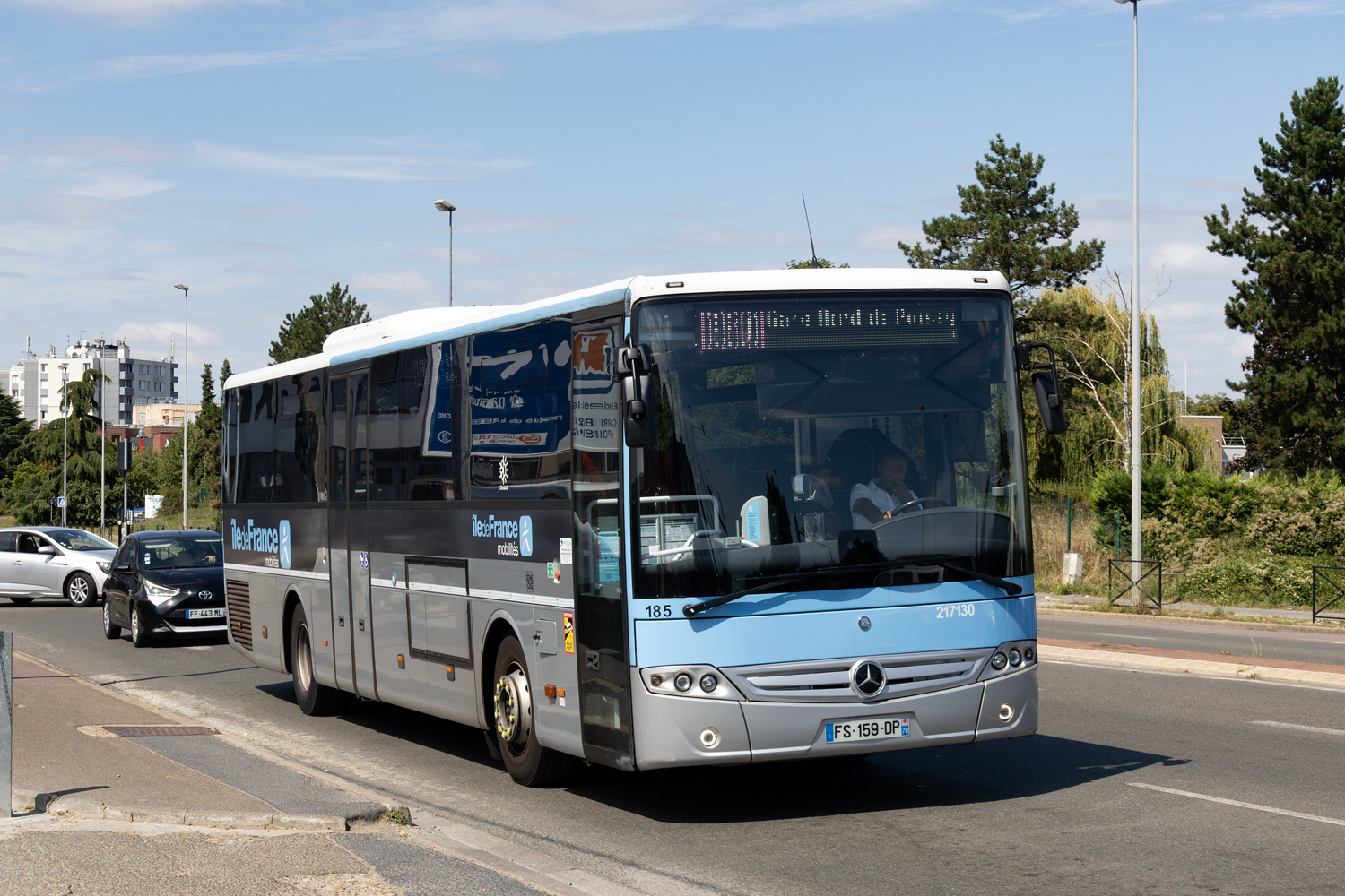Франция, Mercedes-Benz Intouro II № 185 Франция, Mercedes-Benz Intouro II № 185